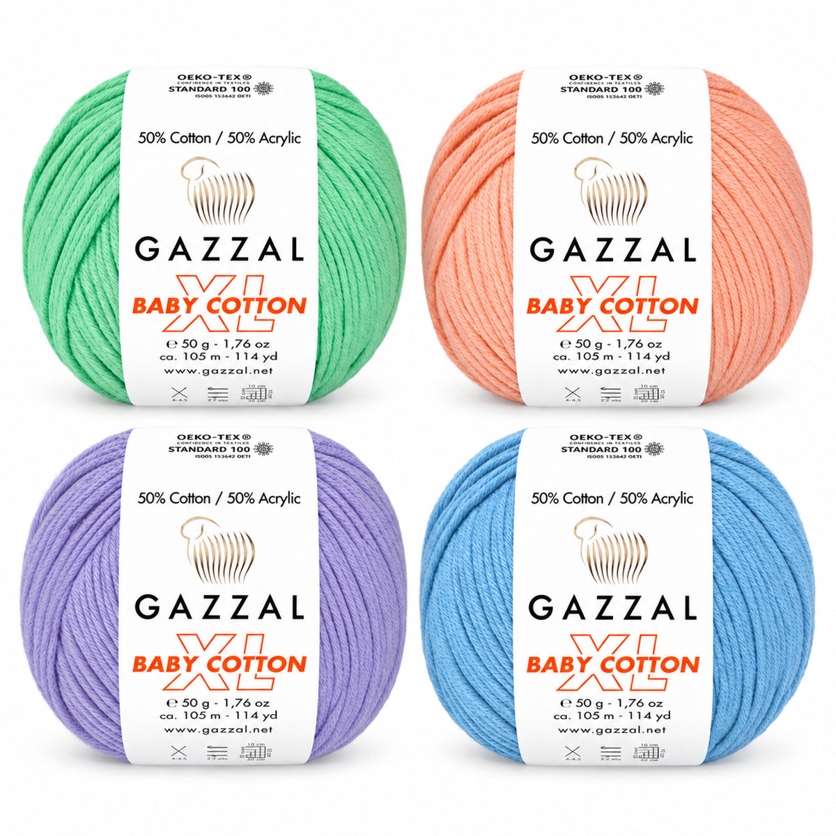 Gazzal Baby Cotton XL