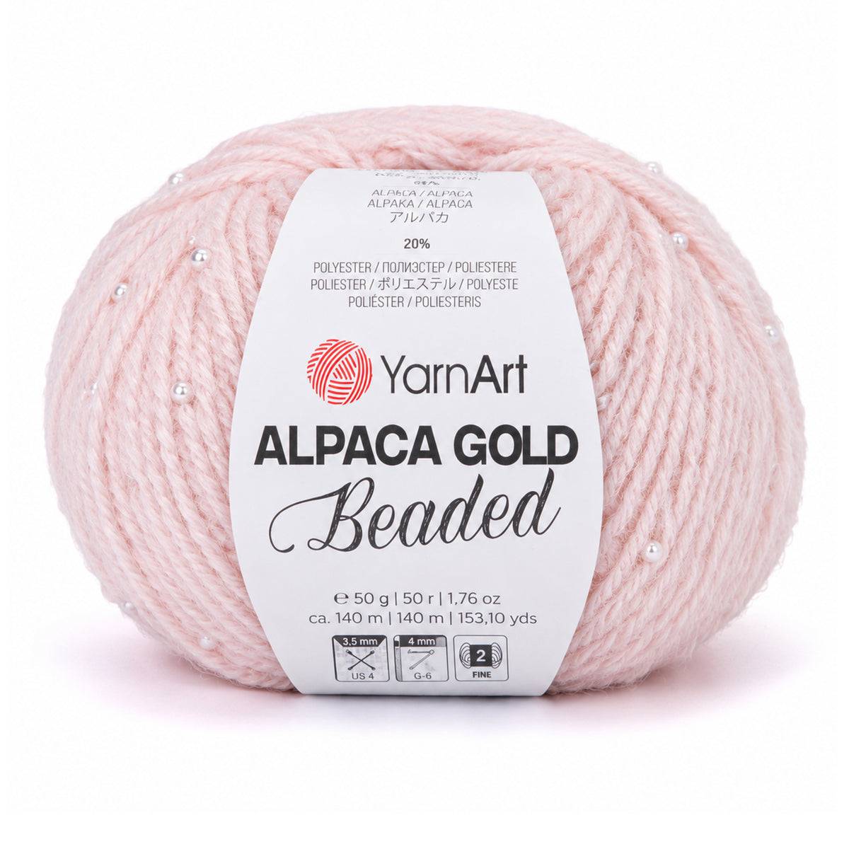 YarnArt Alpaca Gold Beaded