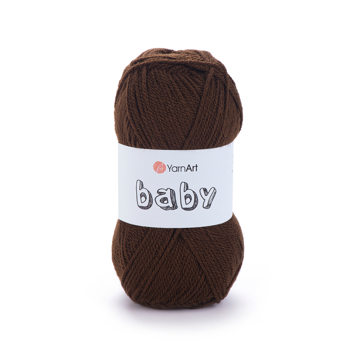 YarnArt Baby 1182 Dark Brown – acrylic baby yarn