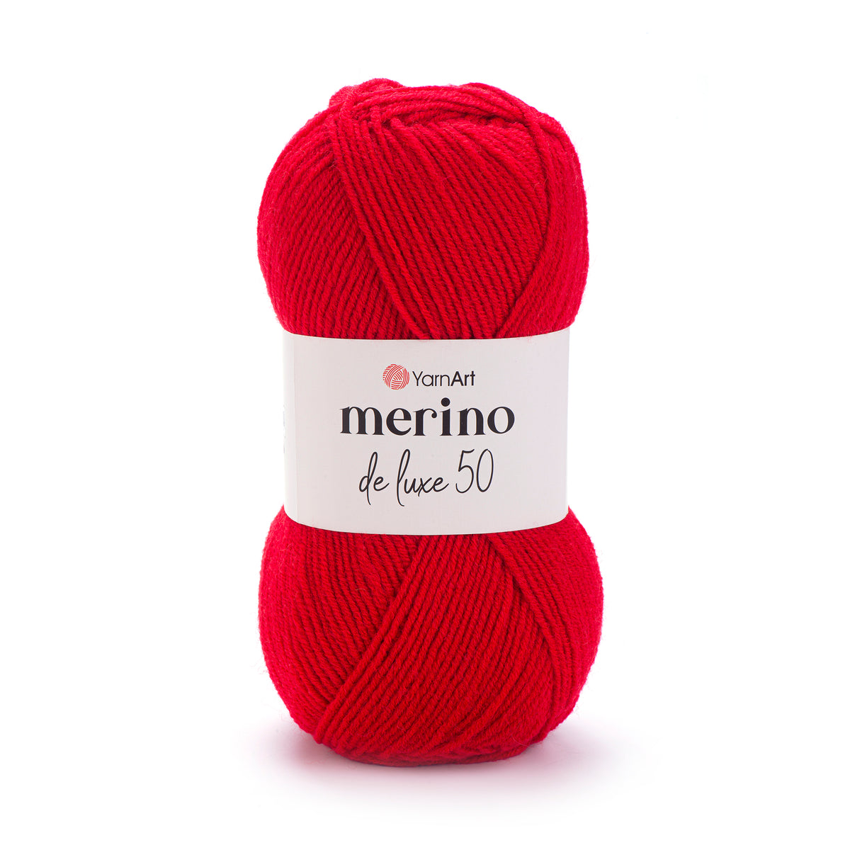 YarnArt Merino DeLuxe 50 156 Red – wool acrylic yarn