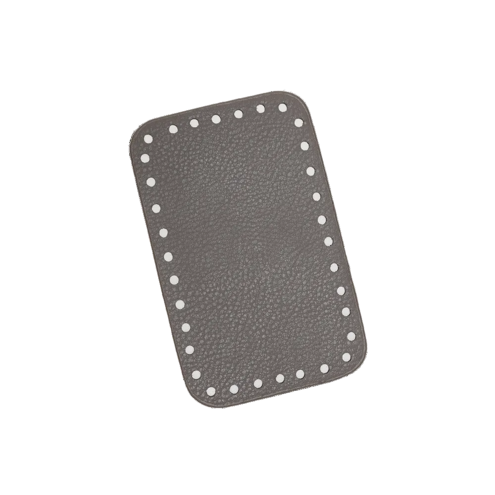 Rectangular Bag Base – 16 x 10 cm (Grey)
