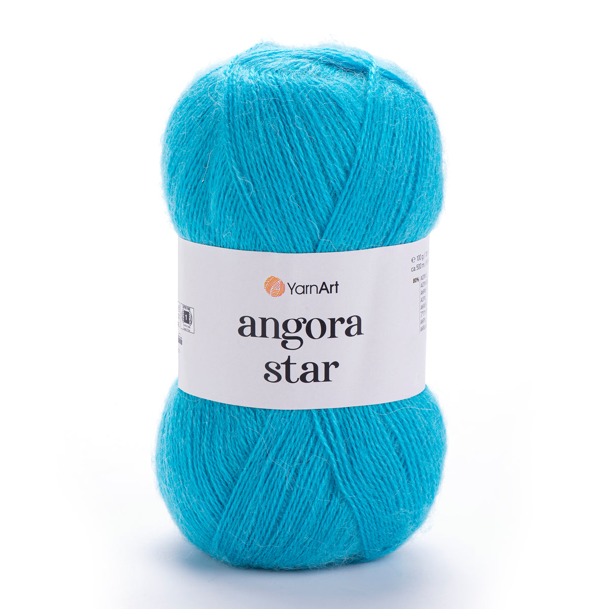 YarnArt Angora Star 235 Azur – fil duveteux acrylique et laine