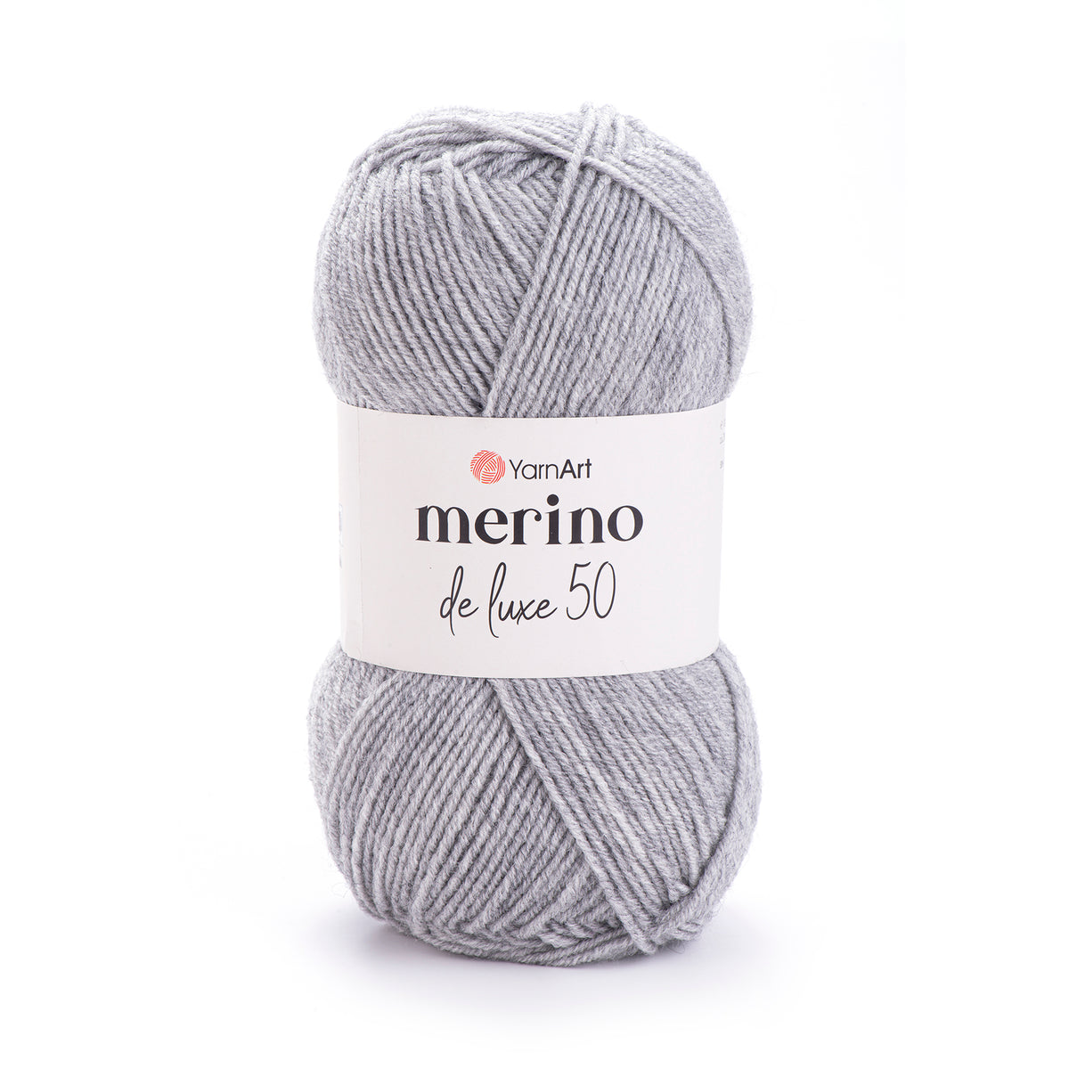 YarnArt Merino DeLuxe 50 282 Light Grey – wool acrylic yarn