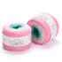 YarnArt Flowers 292 Powder Pink & Slate – cotton acrylic gradient cake yarn