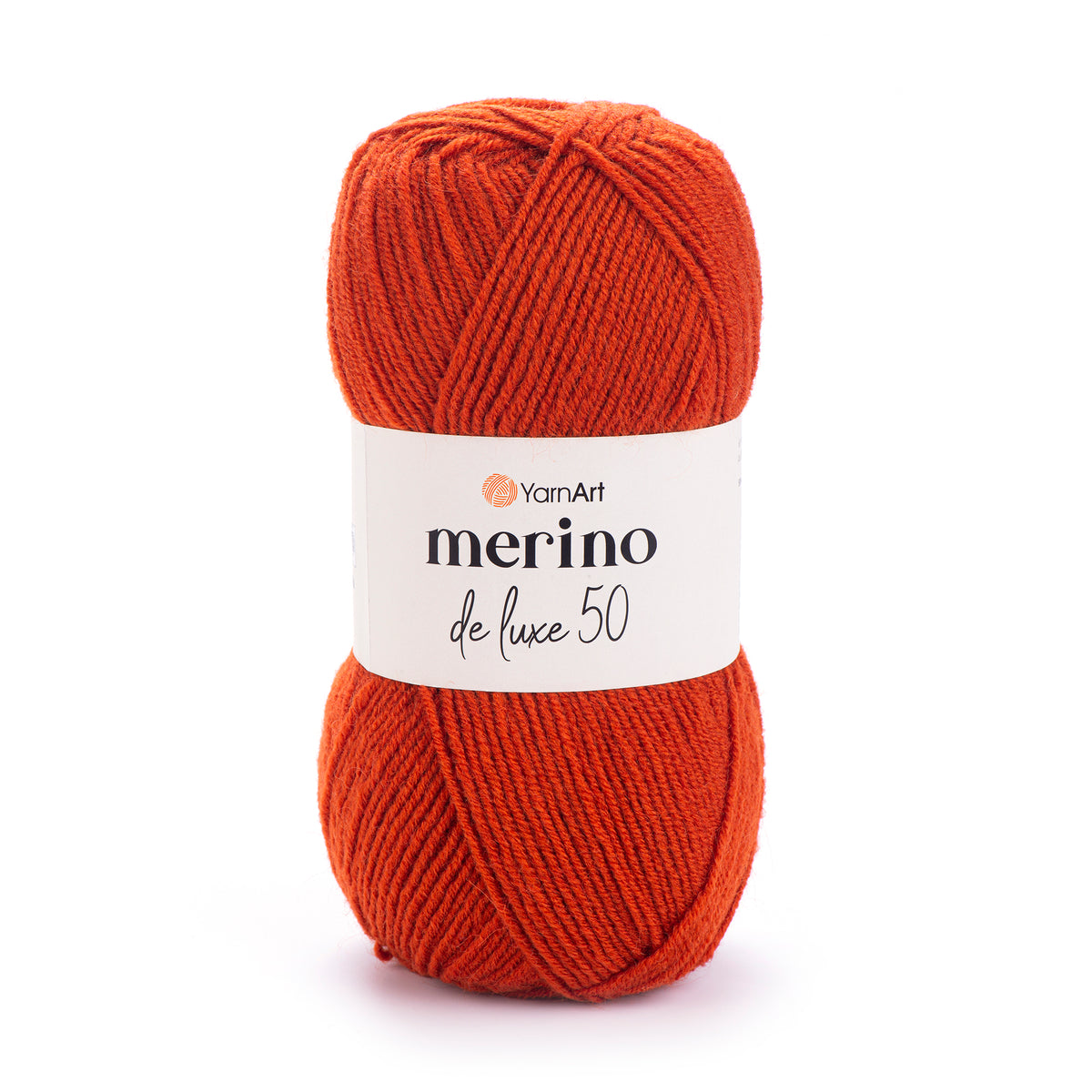 YarnArt Merino DeLuxe 50 3027 Rust – wool acrylic yarn