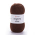 YarnArt Angora Star 3067 Marron foncé – fil duveteux acrylique et laine
