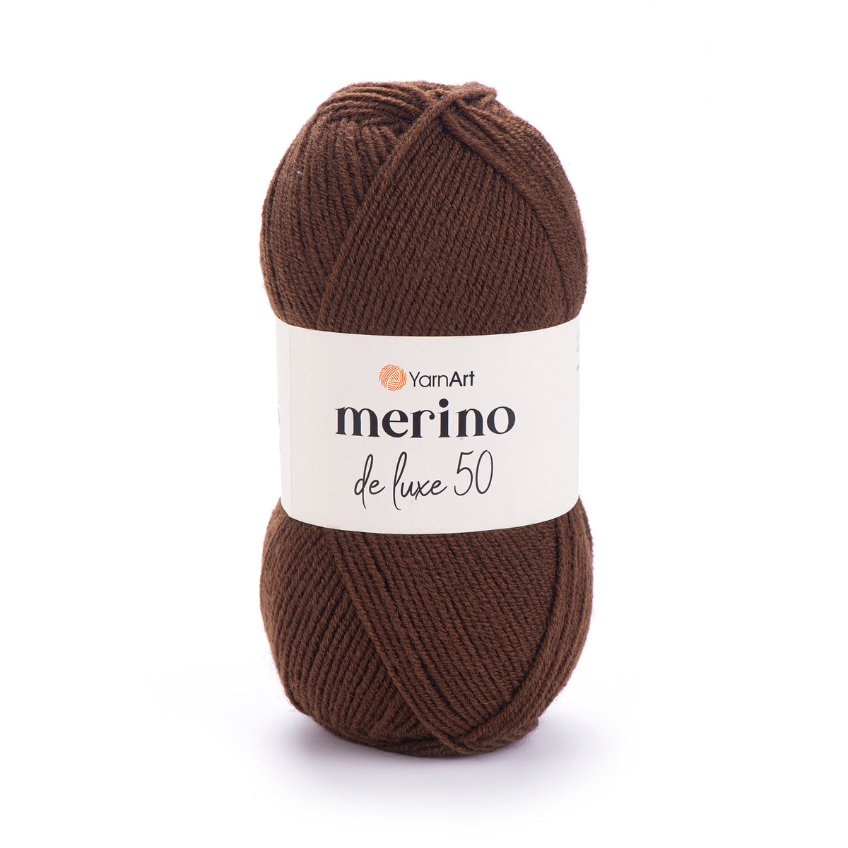 YarnArt Merino DeLuxe 50 3067 Dark Brown – wool acrylic yarn