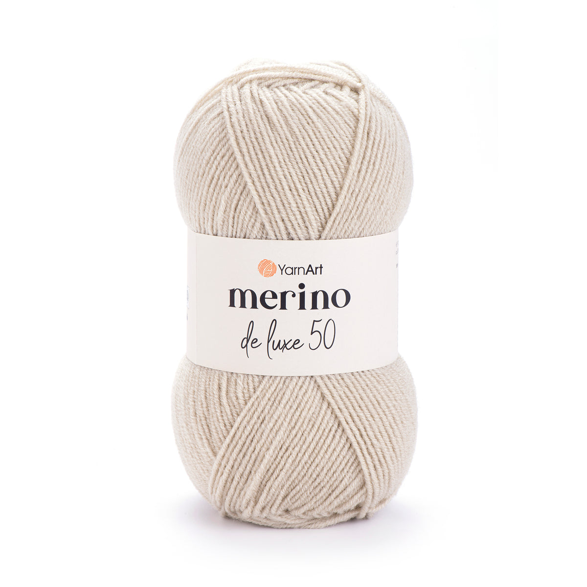 YarnArt Merino DeLuxe 50 33 Ivory – wool acrylic yarn