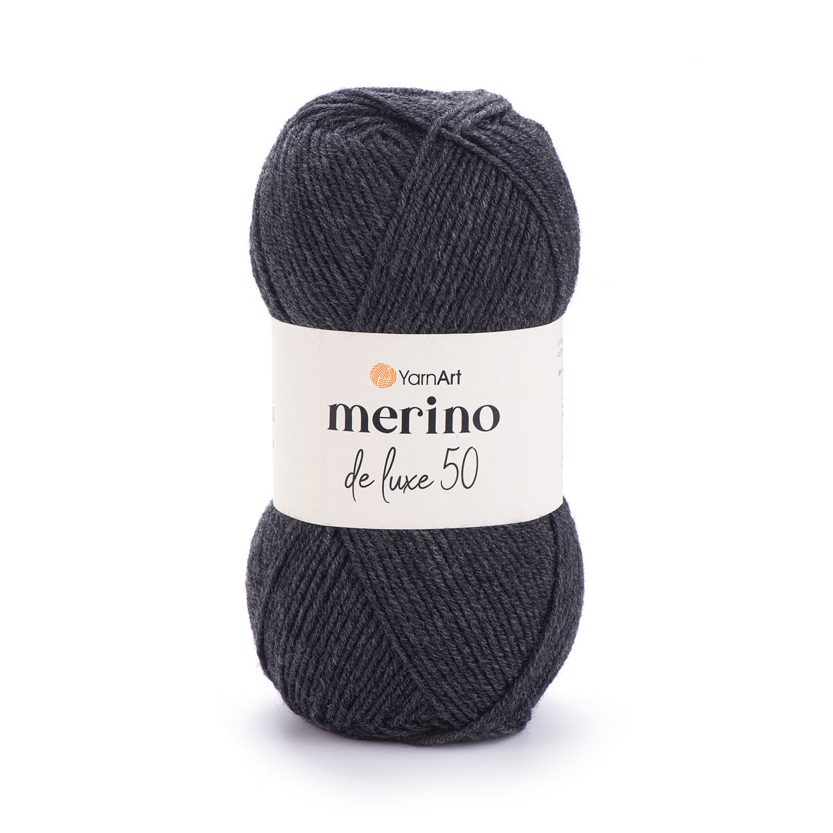 YarnArt Merino DeLuxe 50 359 Anthracite – wool acrylic yarn