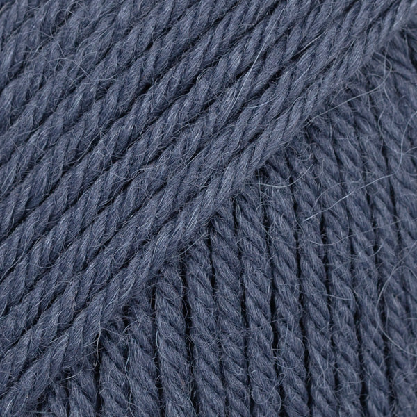 DROPS Lima 4305 Indigo mėlyna – vilnos ir alpakos siūlai