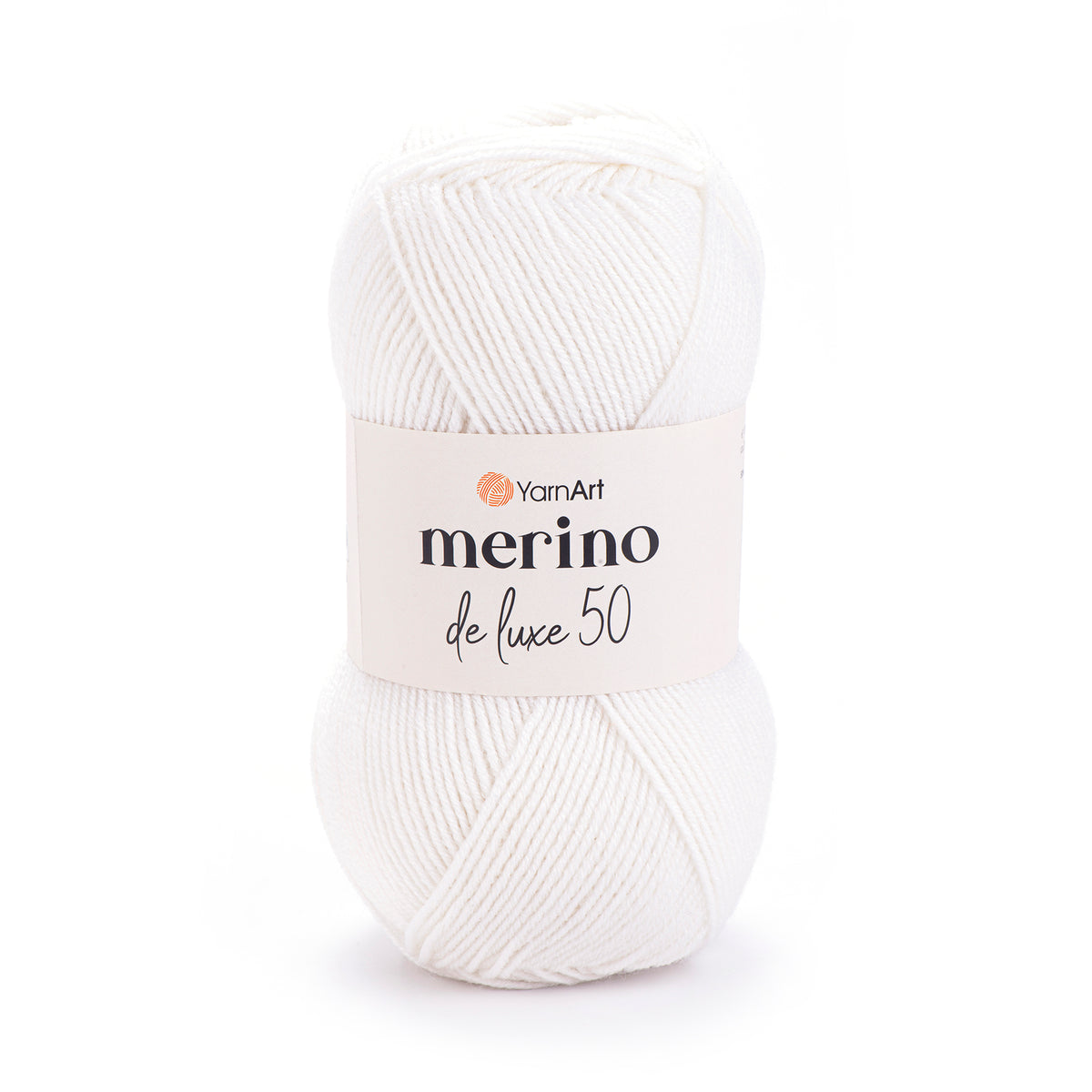 YarnArt Merino DeLuxe 50 501 Off White – wool acrylic yarn