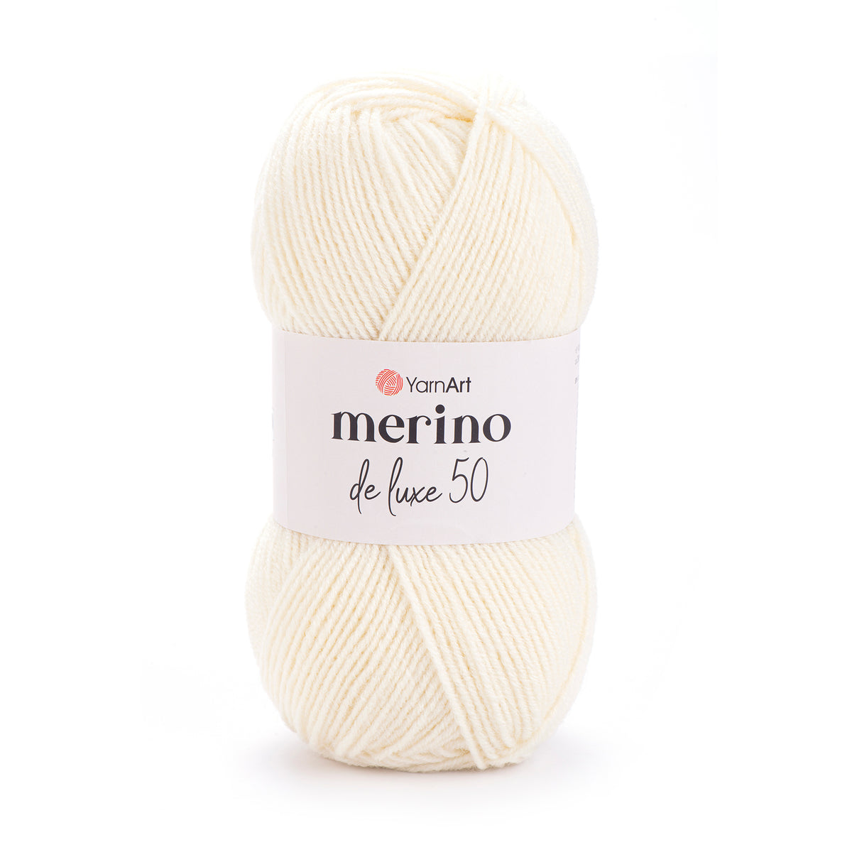 YarnArt Merino DeLuxe 50 502 Vanilla – wool acrylic yarn