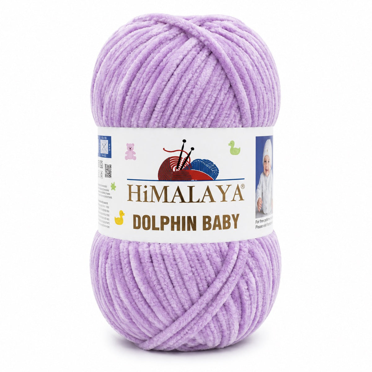 Himalaya Dolphin Baby 80392 Lilac – plush chenille yarn