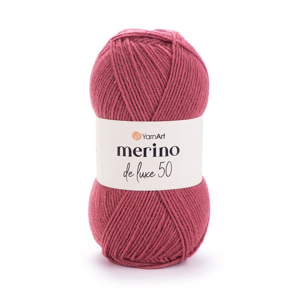 YarnArt Merino DeLuxe 50 570 Dark Rose – wool acrylic yarn