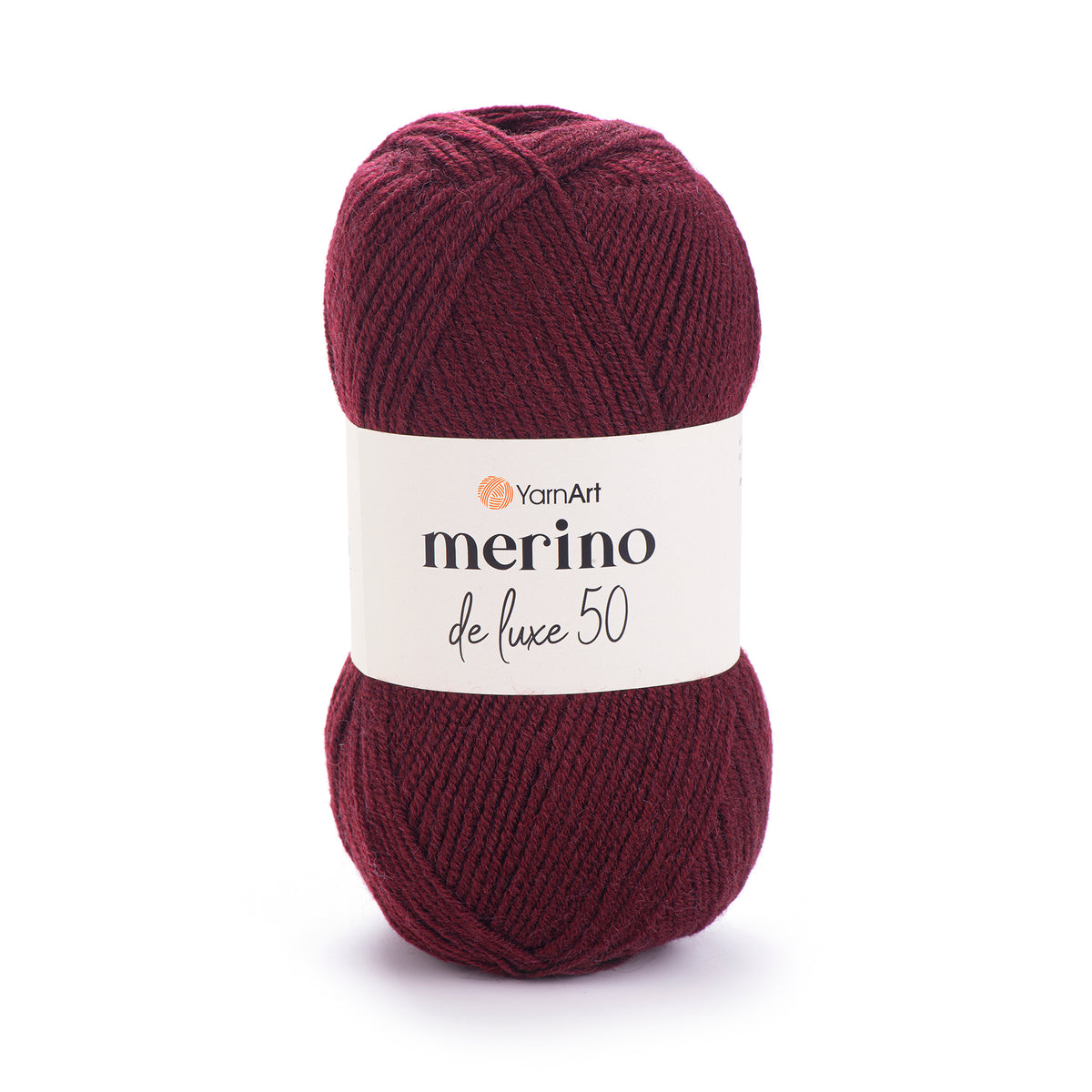 YarnArt Merino DeLuxe 50 577 Dark Burgundy – wool acrylic yarn
