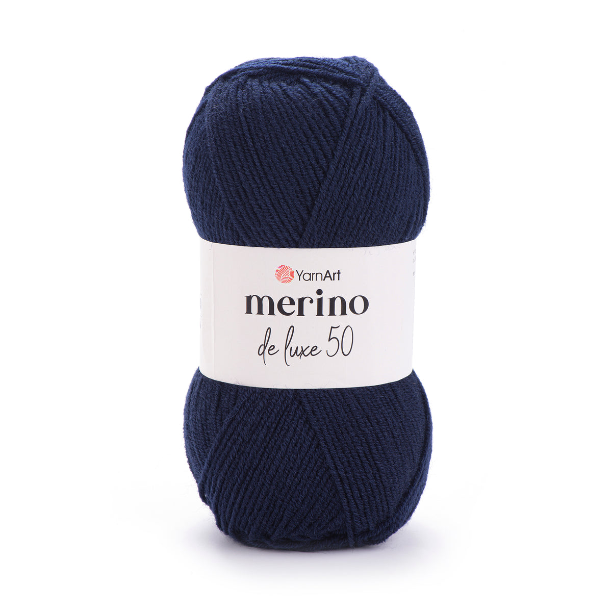 YarnArt Merino DeLuxe 50 583 Dark Navy – wool acrylic yarn