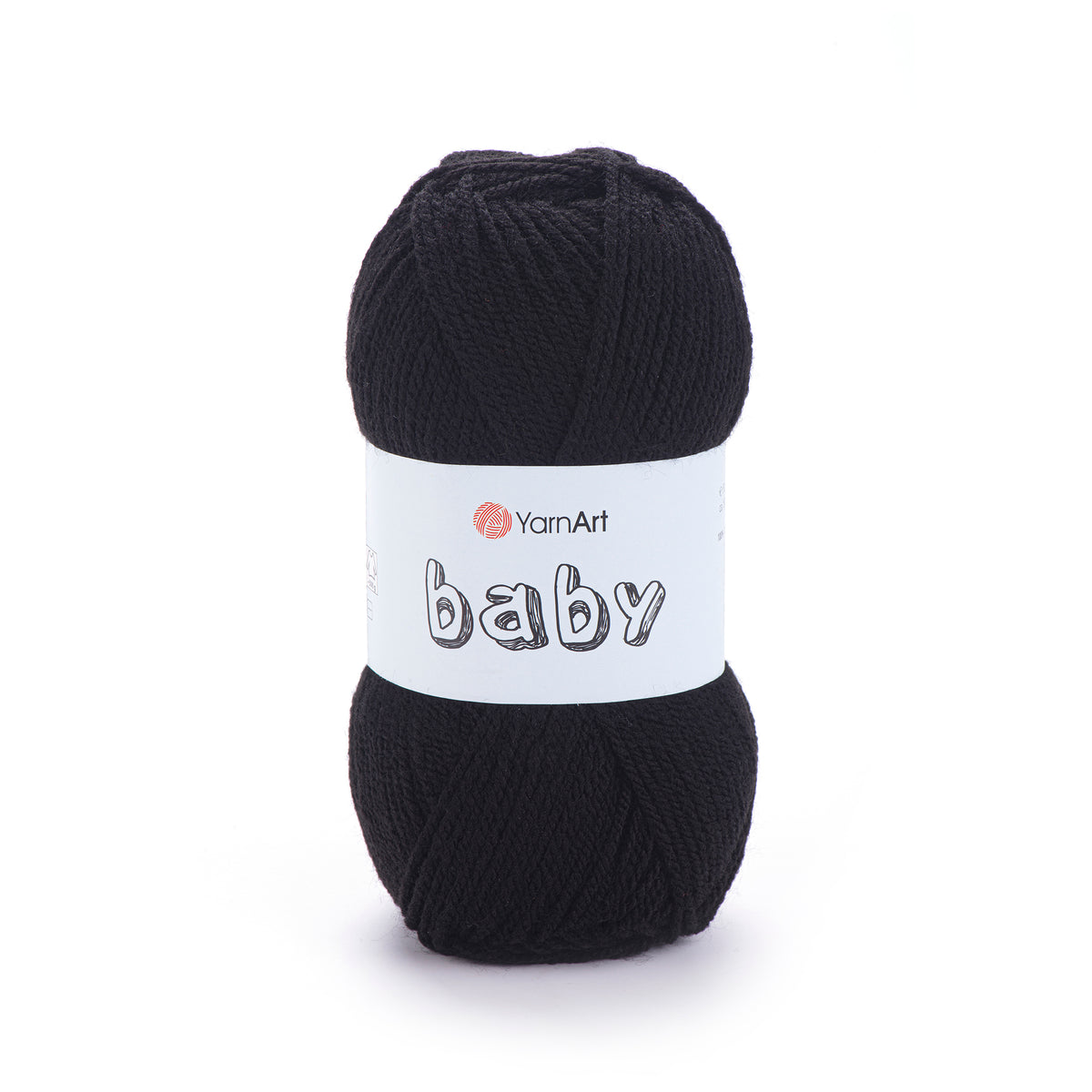 YarnArt Baby 585 Black – acrylic baby yarn