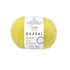 Gazzal Super Kid Mohair 64431 Geltona – moherio siūlai su merino