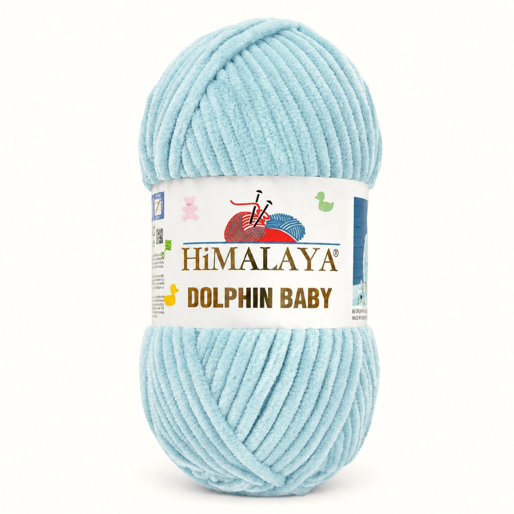 Himalaya Dolphin Baby 80385 Powder Blue – plush chenille yarn