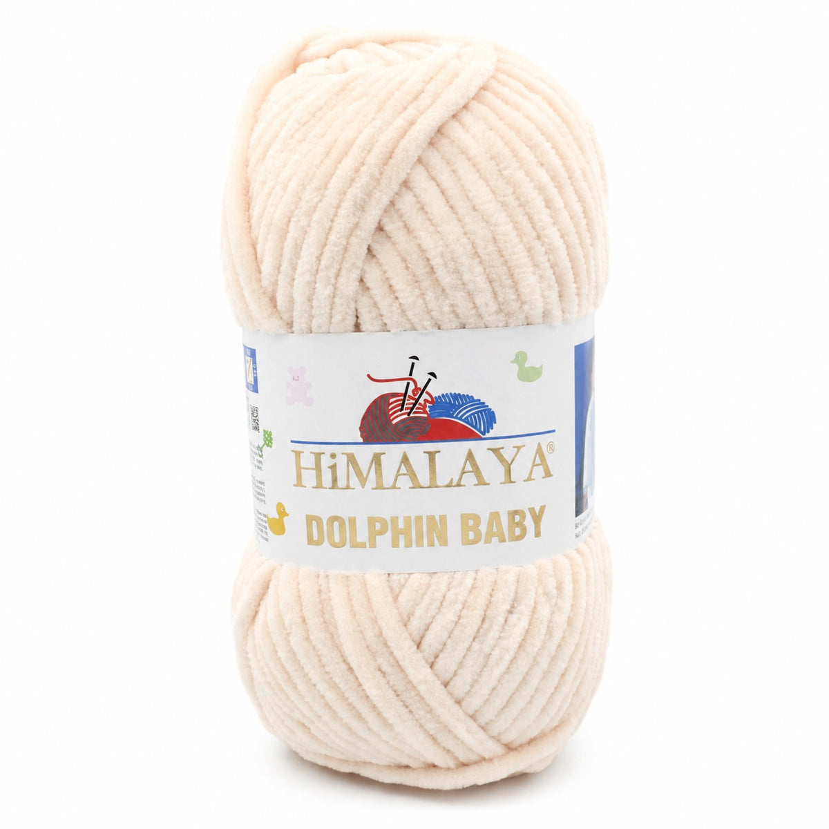 Himalaya Dolphin Baby 80389 Cream – plush chenille yarn