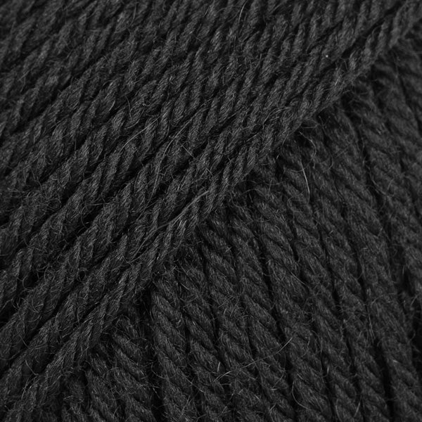 DROPS Lima 8903 Juoda – vilnos ir alpakos siūlai