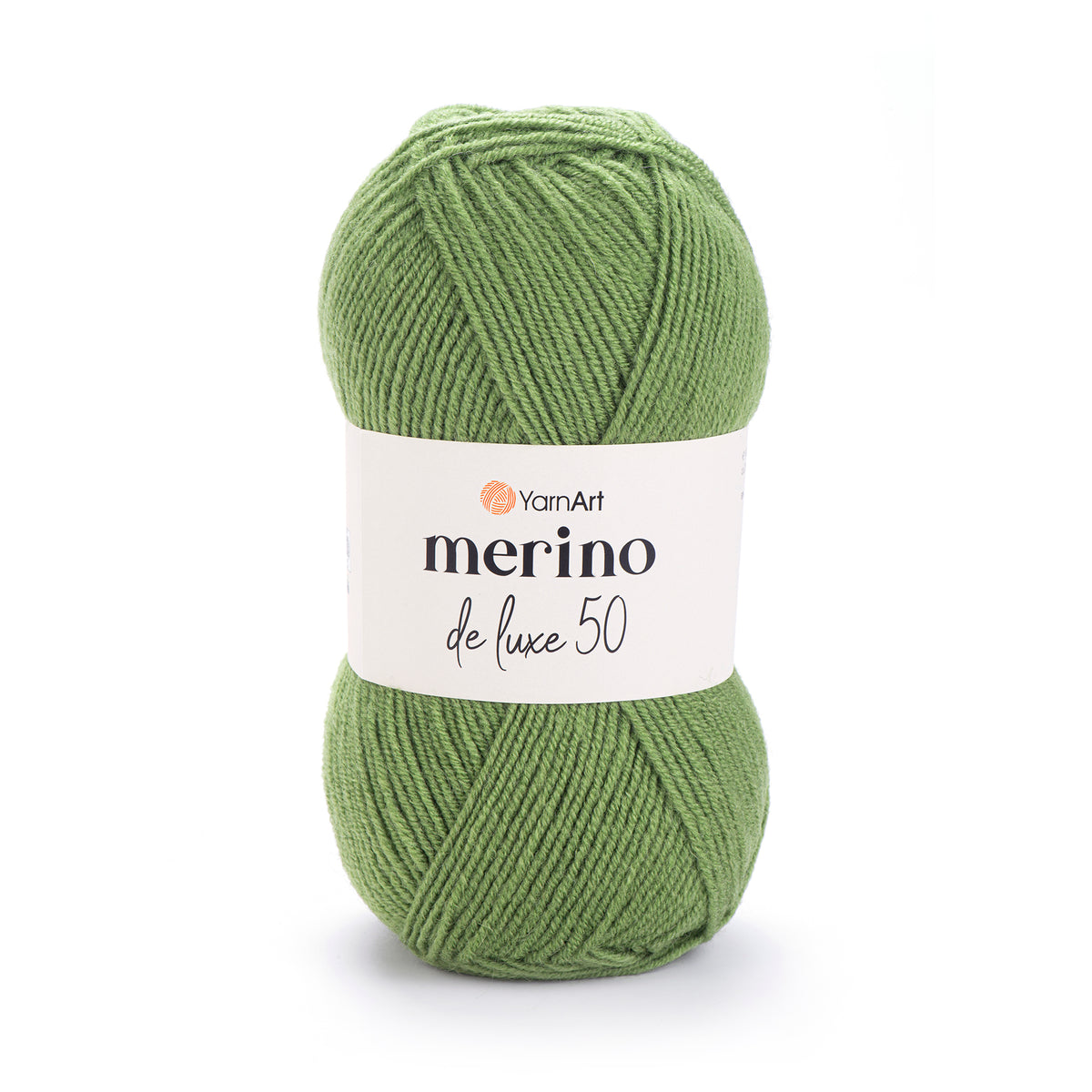 YarnArt Merino DeLuxe 50 98 Green – wool acrylic yarn