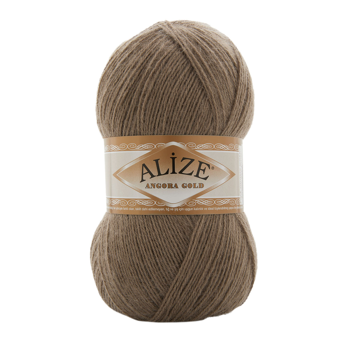 Alize Angora Gold 991 Kakao – akryl- och ullgarn