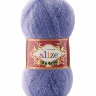 Alize Kid Royal 50 975 Indigo – ploni moherio siūlai