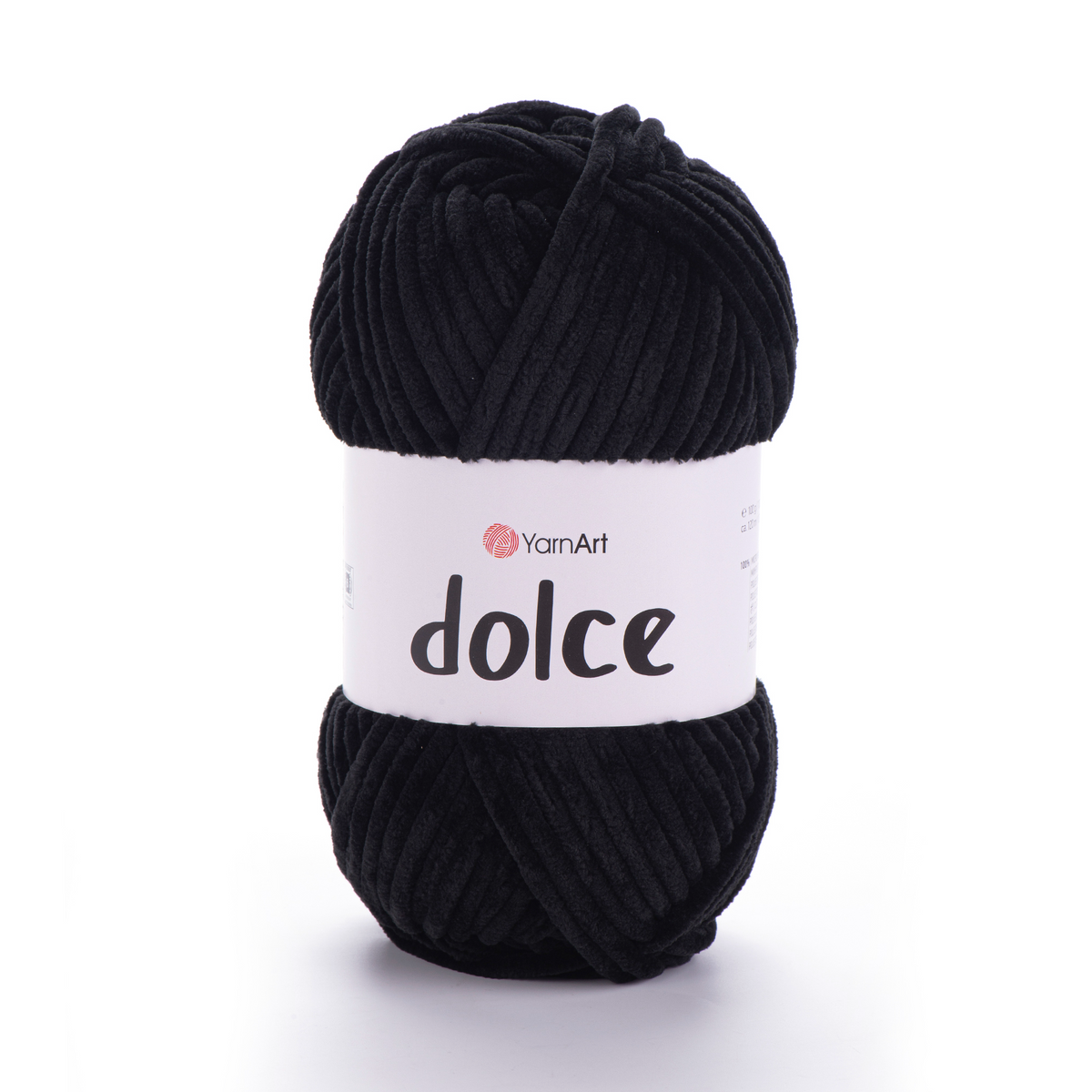 YarnArt Dolce 742 Must – kohev šenilllõng