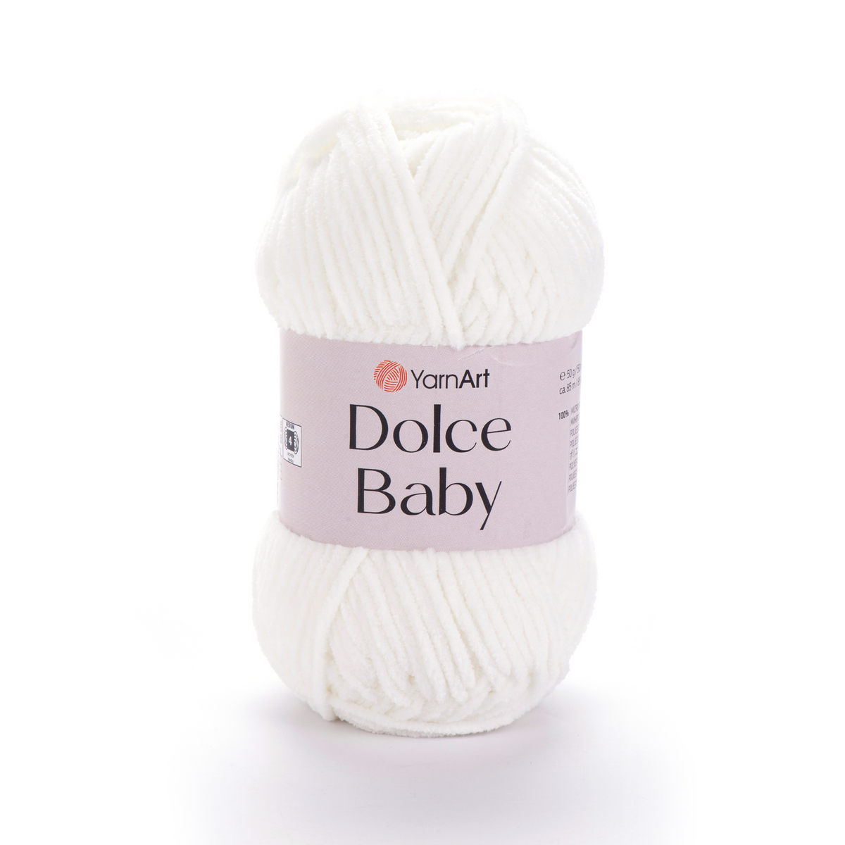 YarnArt Dolce Baby 745 Bianco naturale – ciniglia baby