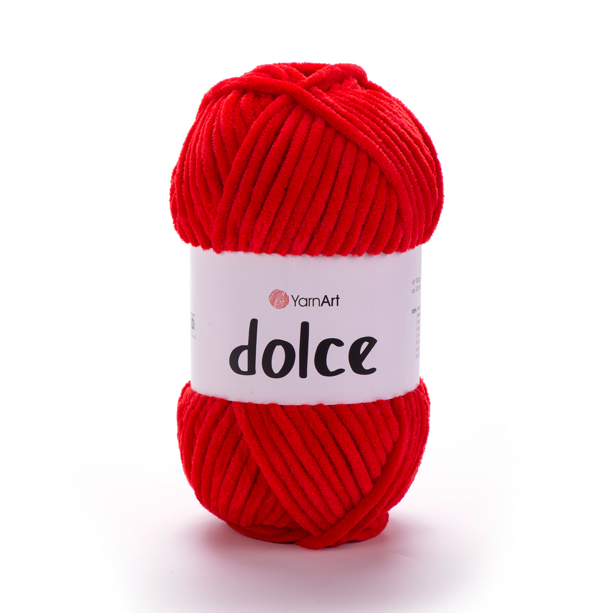YarnArt Dolce 748 Kirsipunane – kohev šenilllõng