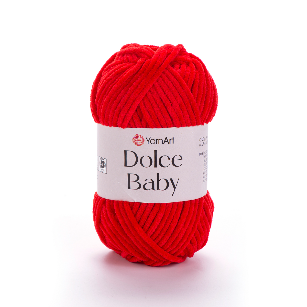 YarnArt Dolce Baby 748 Rosso – ciniglia baby