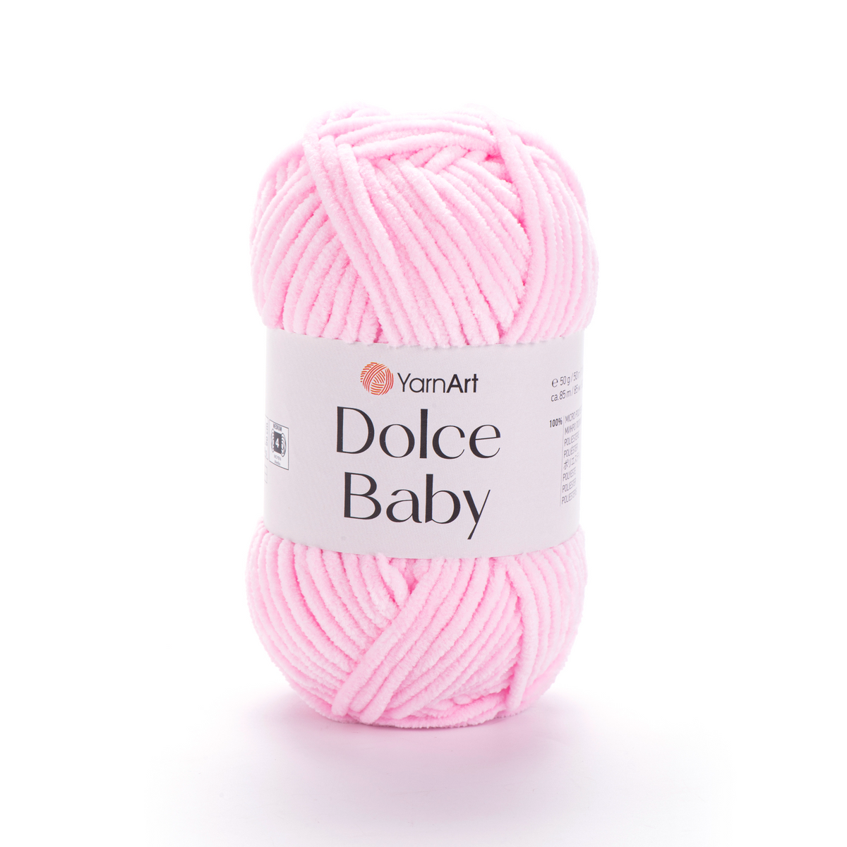 YarnArt Dolce Baby 750 Rosa confetto – ciniglia baby