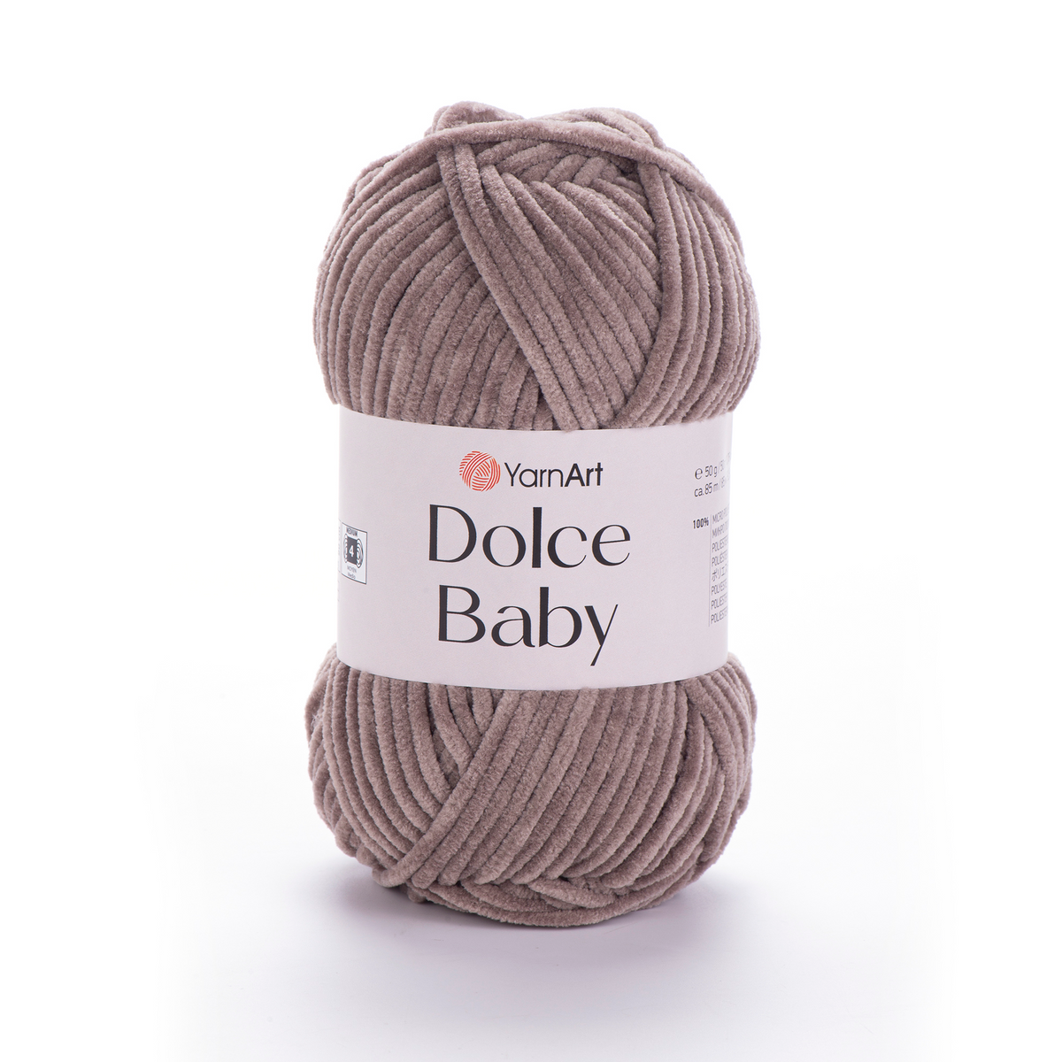 YarnArt Dolce Baby 754 Grigio scuro – ciniglia baby
