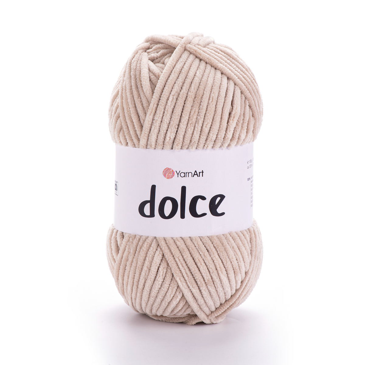 YarnArt Dolce 771 Helehall – kohev šenilllõng