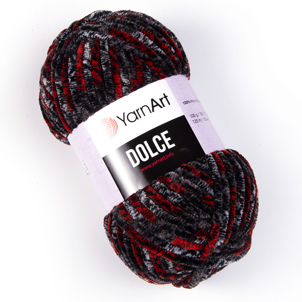 YarnArt Dolce 806 Antratsiit – kohev šenilllõng