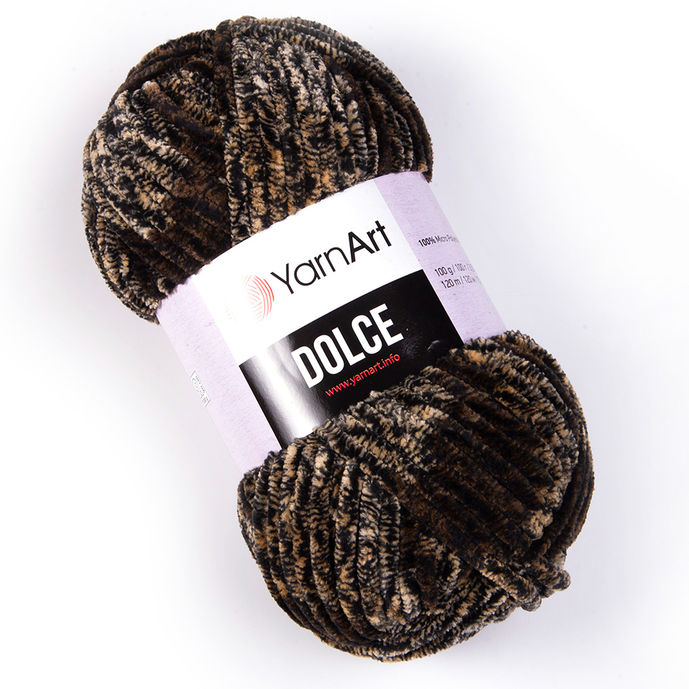 YarnArt Dolce 807 Puukoor – kohev šenilllõng