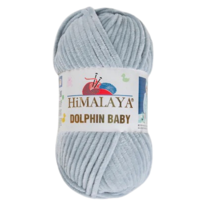 Himalaya Dolphin Baby 80380 Grey – plush chenille yarn
