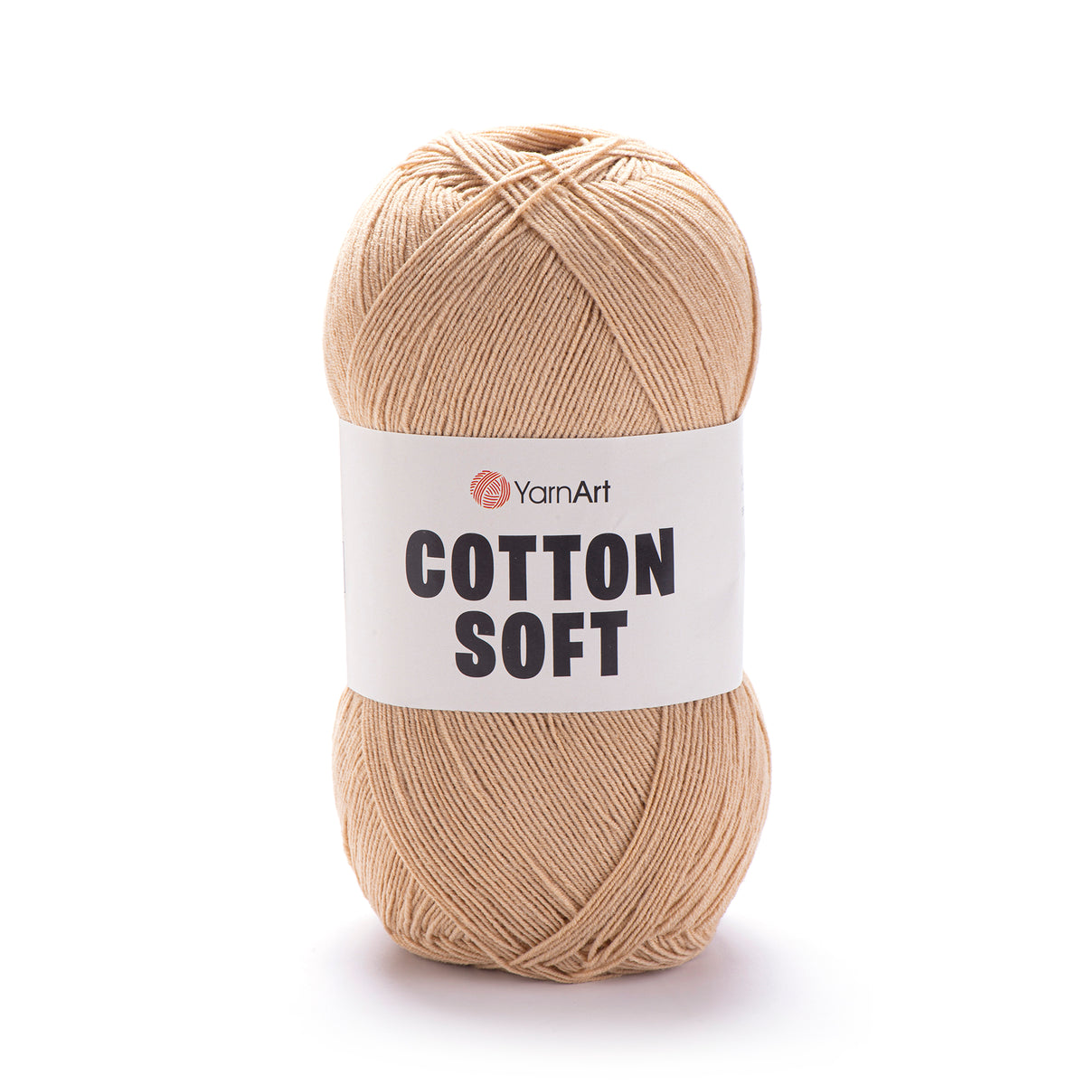 YarnArt Cotton Soft 07 Latte – tunt garn i bomull och akryl