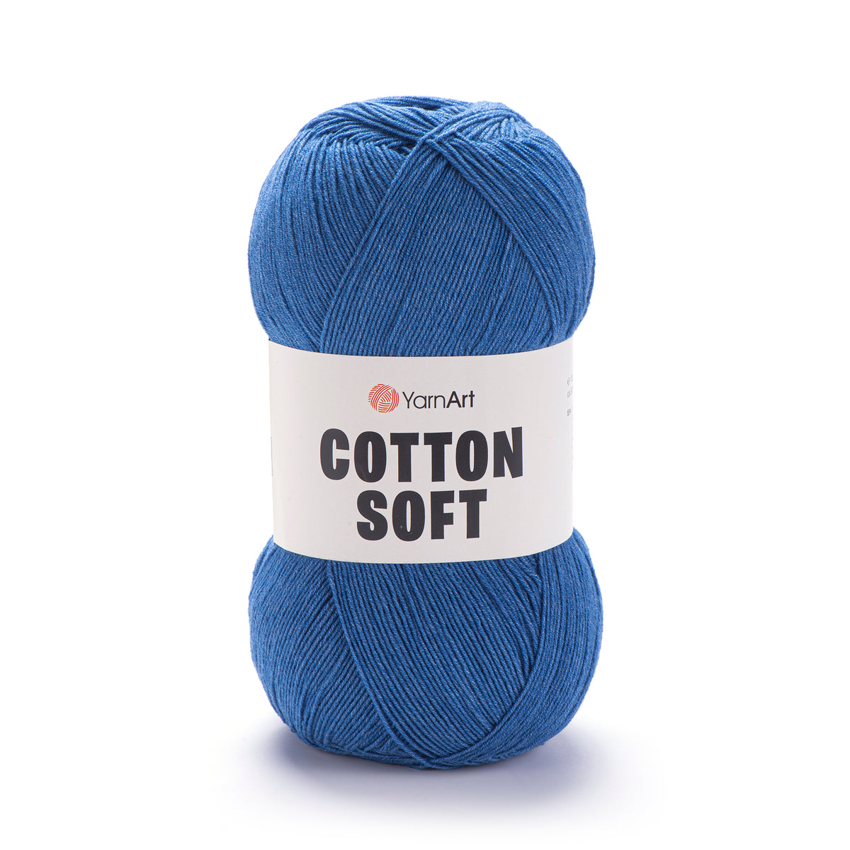 YarnArt Cotton Soft 17 Indigo – tunt garn i bomull och akryl
