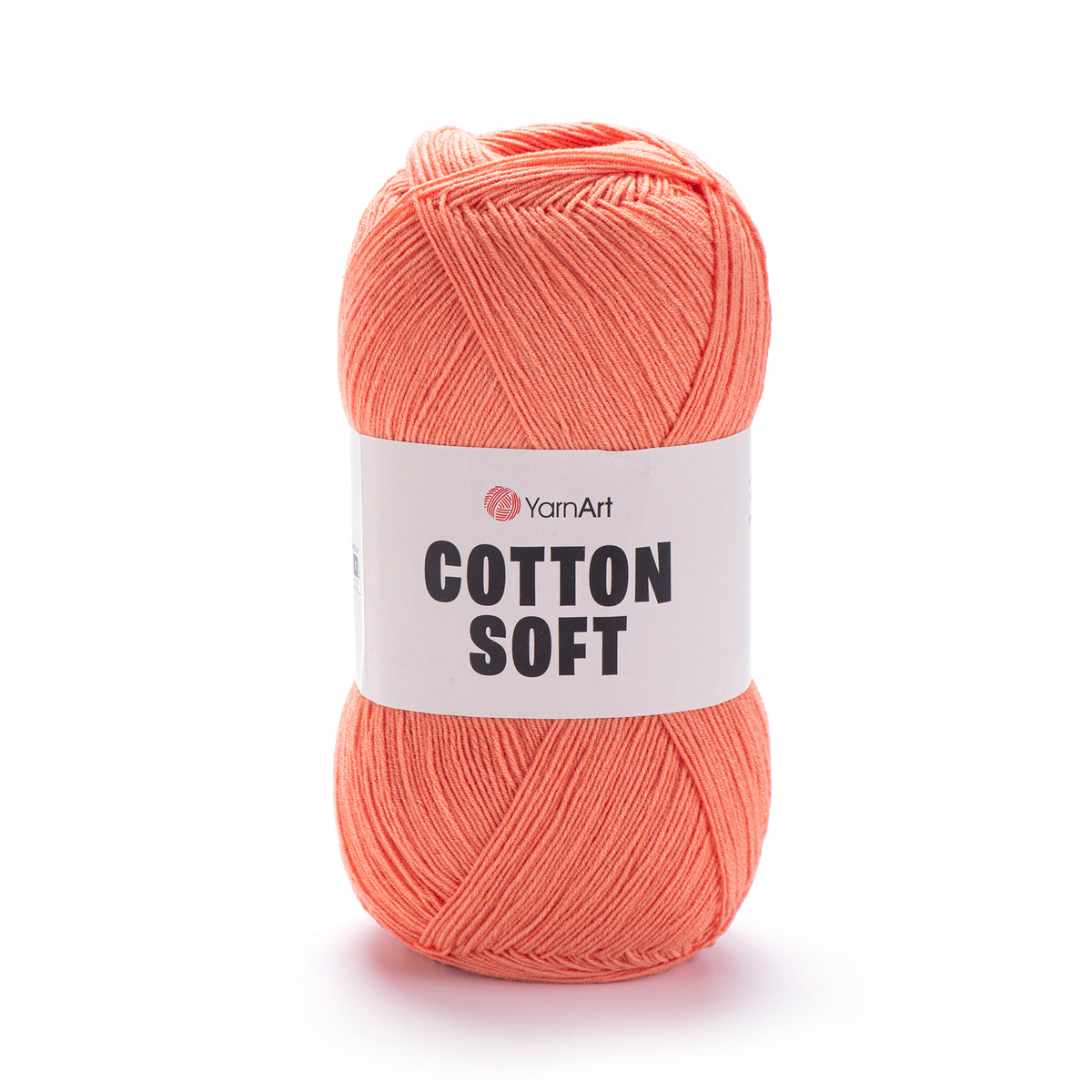 YarnArt Cotton Soft 23 Laxrosa – tunt garn i bomull och akryl