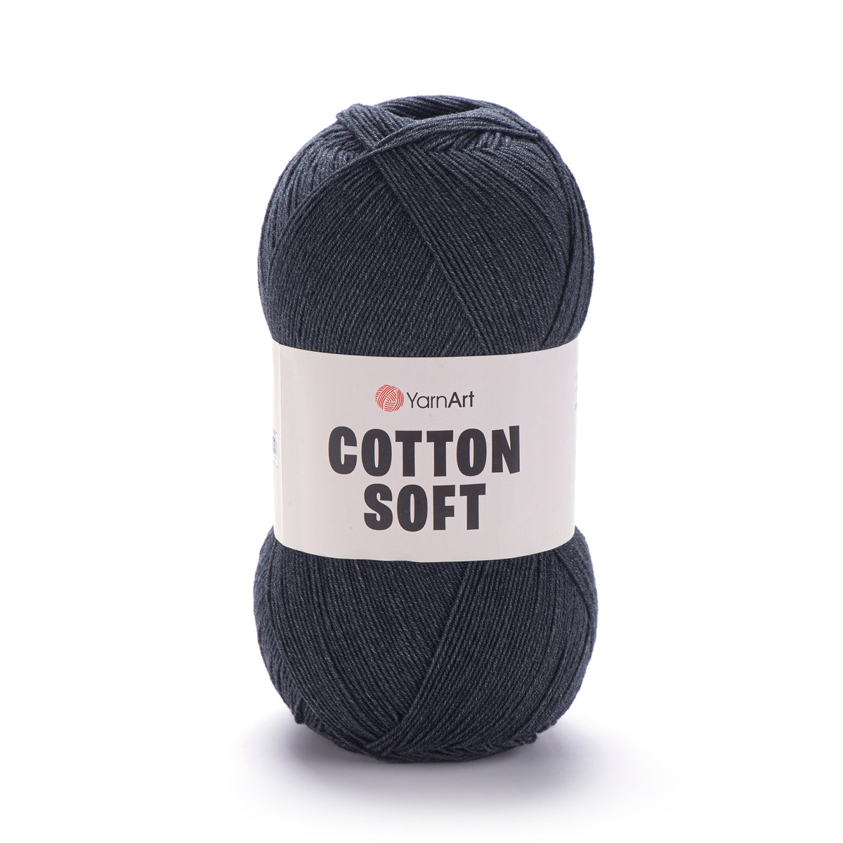 YarnArt Cotton Soft 28 Mörk marinblå – tunt garn i bomull och akryl