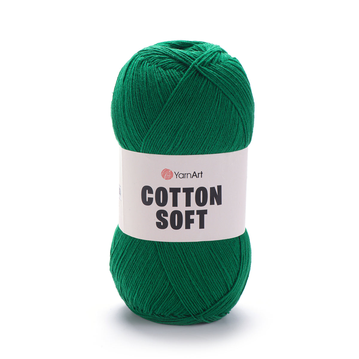 YarnArt Cotton Soft 52 Buteljgrön – tunt garn i bomull och akryl