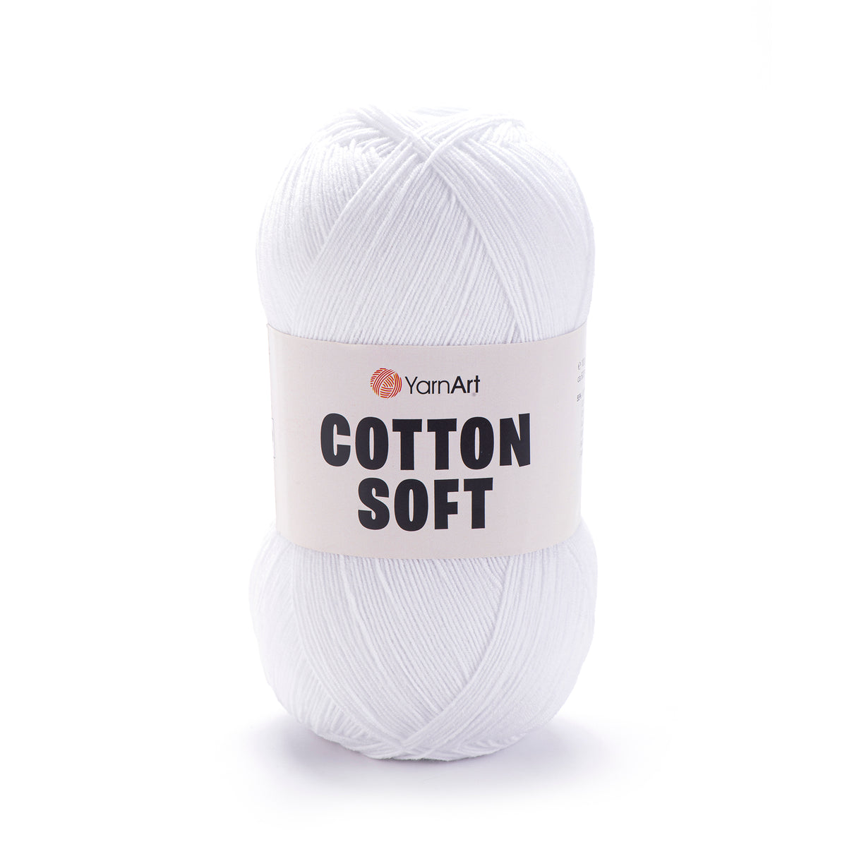 YarnArt Cotton Soft 62 Silver – tunt garn i bomull och akryl
