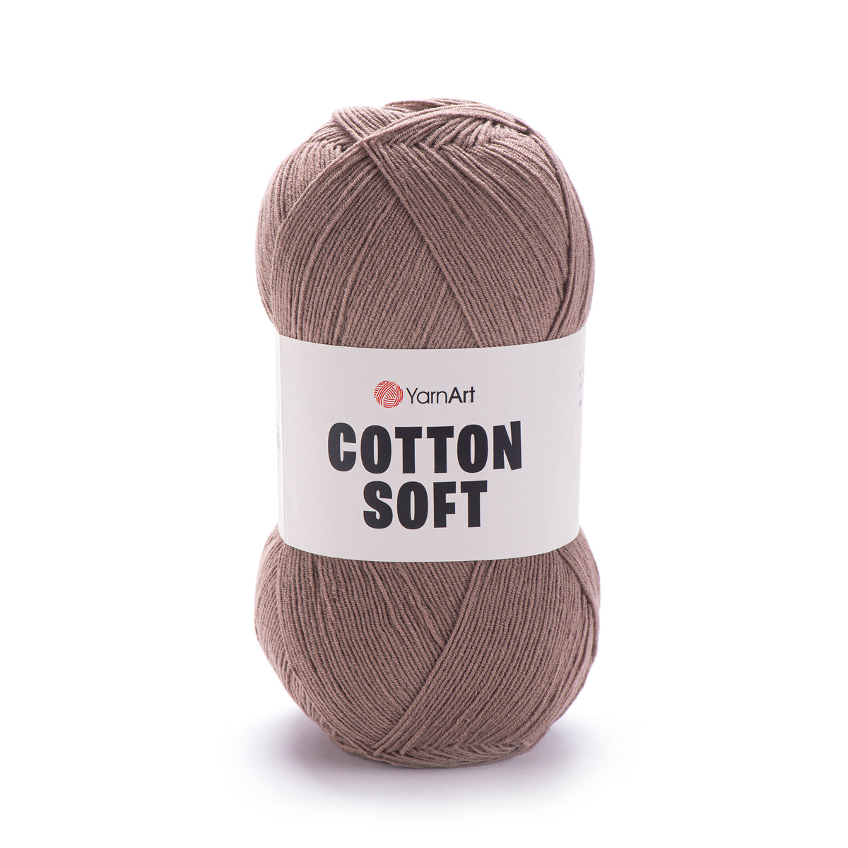 YarnArt Cotton Soft 71 Mocka – tunt garn i bomull och akryl