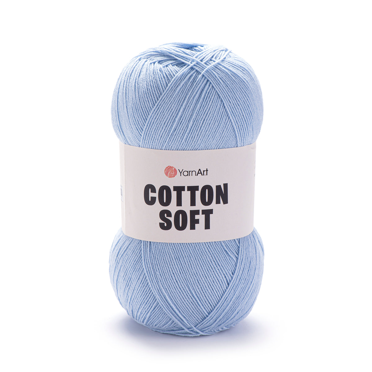 YarnArt Cotton Soft 75 Lavendelblå – tunt garn i bomull och akryl