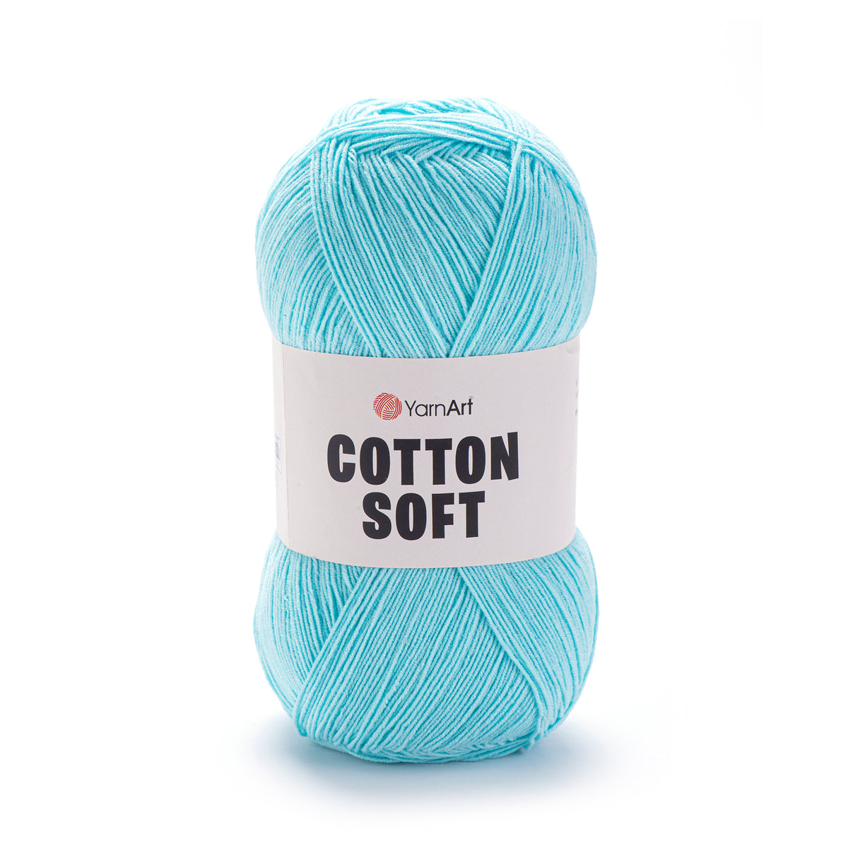YarnArt Cotton Soft 76 Aqua – tunt garn i bomull och akryl