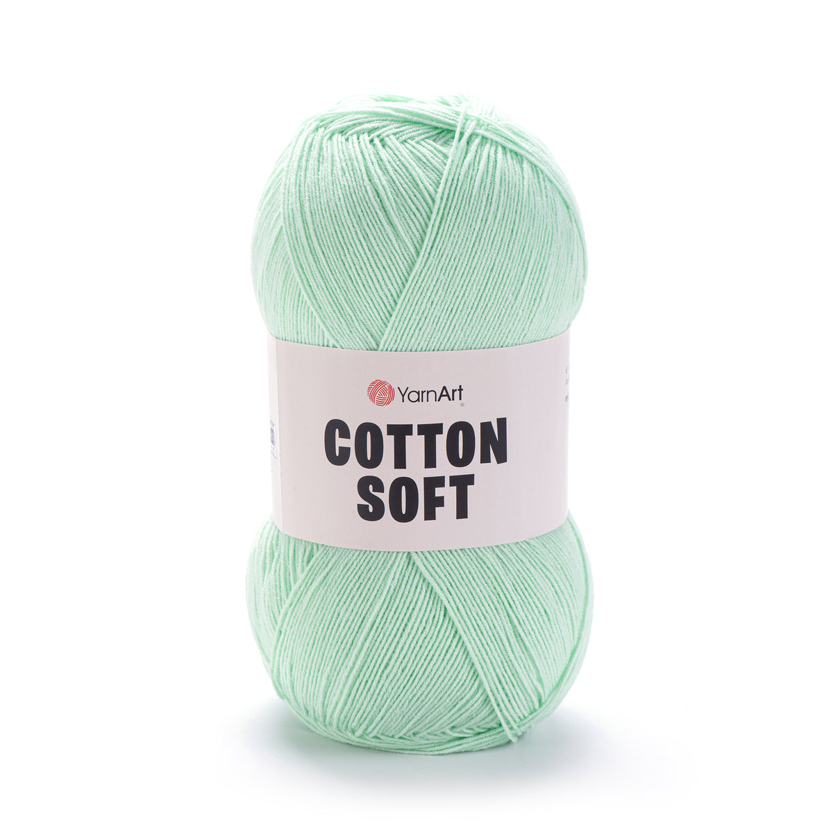 YarnArt Cotton Soft 79 Havsskum – tunt garn i bomull och akryl