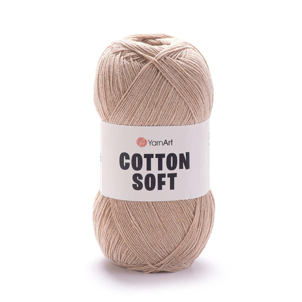 YarnArt Cotton Soft 87 Mink – tunt garn i bomull och akryl