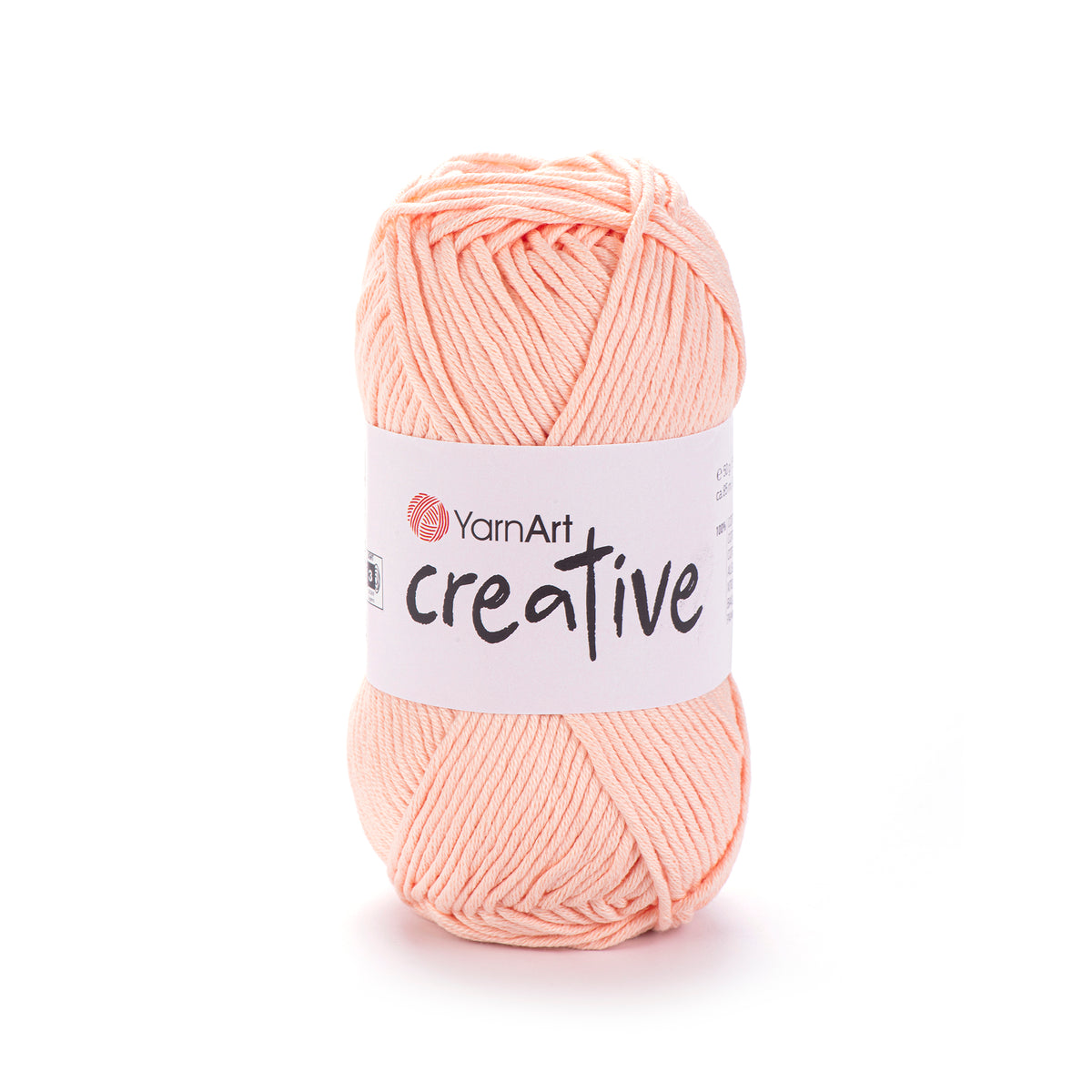 YarnArt Creative 225 Nude – fil pur coton mat